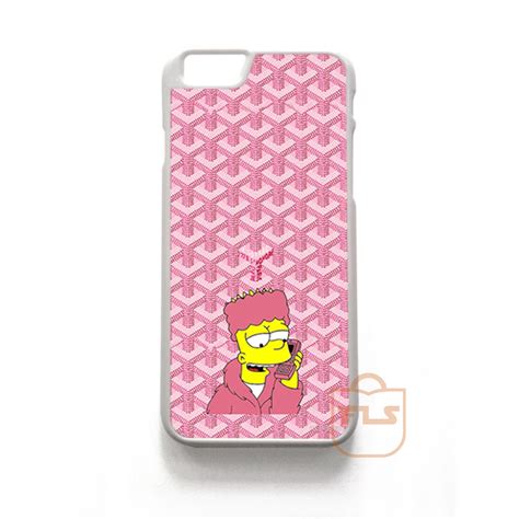 bart simpson goyard iphone case|Bart Simpson iPhone Case .